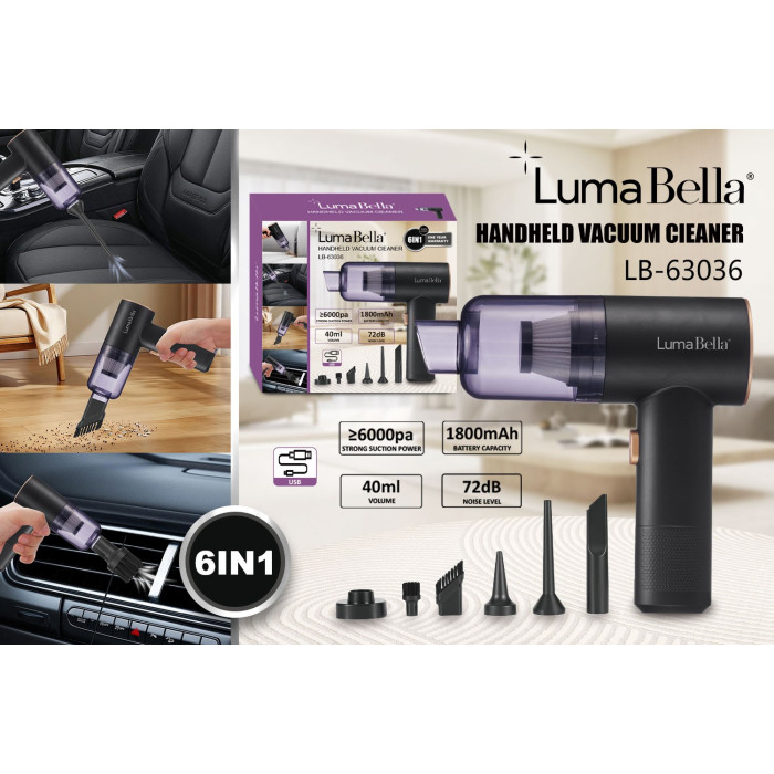 Handheld Vacuum Cleaner Luma Bella LB-63036