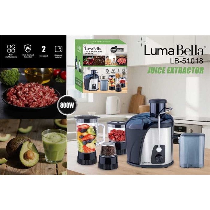 Extractor & Food Processor LumaBella LB-51018