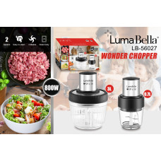 Кухонний подрібнювач із двома чашами Luma Bella LB-56027
