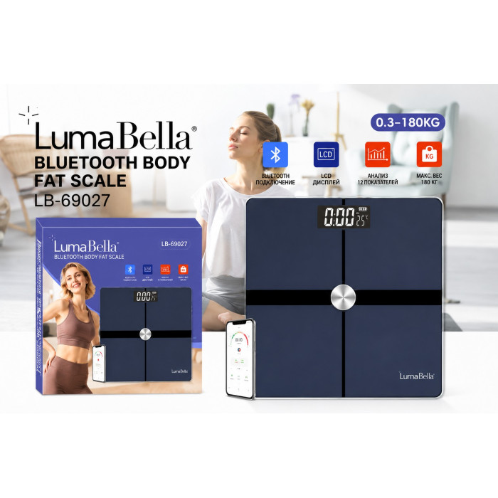 Умные напольные весы LumaBella LB-69027