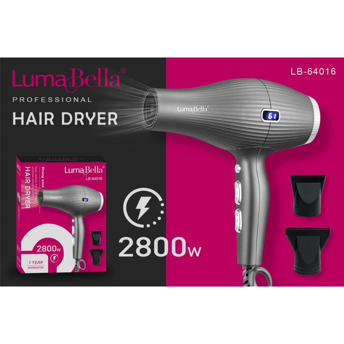Professional Hair Dryer LumaBella LB-64016 